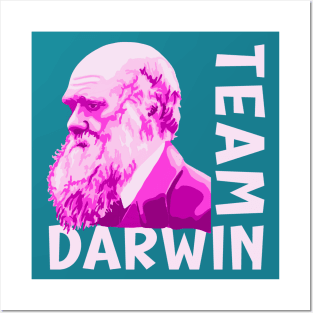 Charles Darwin Portrait Posters and Art